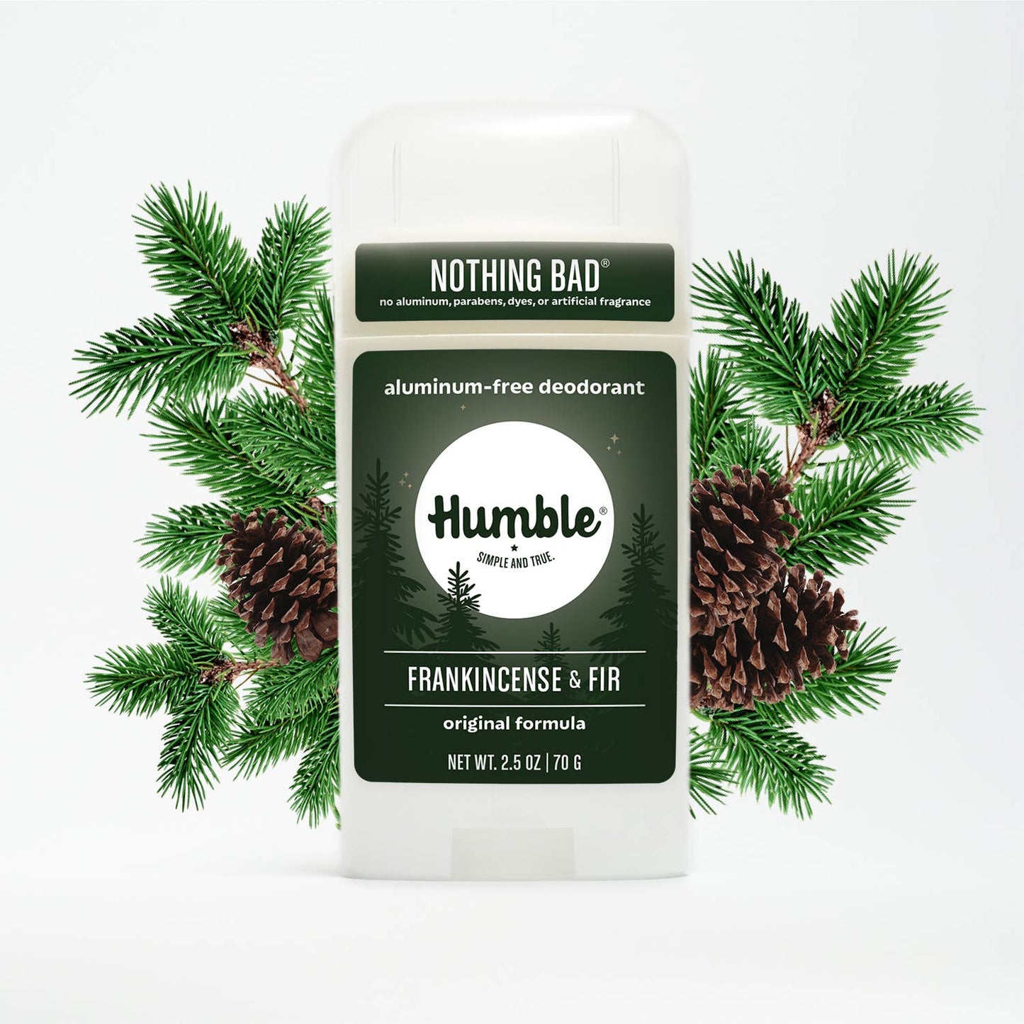 Natural Deodorant - Frankincense & Fir - Humble Brands Inc.