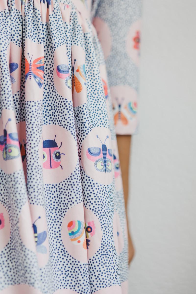 Butterfly Effect Twirl Dress with Ladybugs and Butterflies - Mila & Rose ®