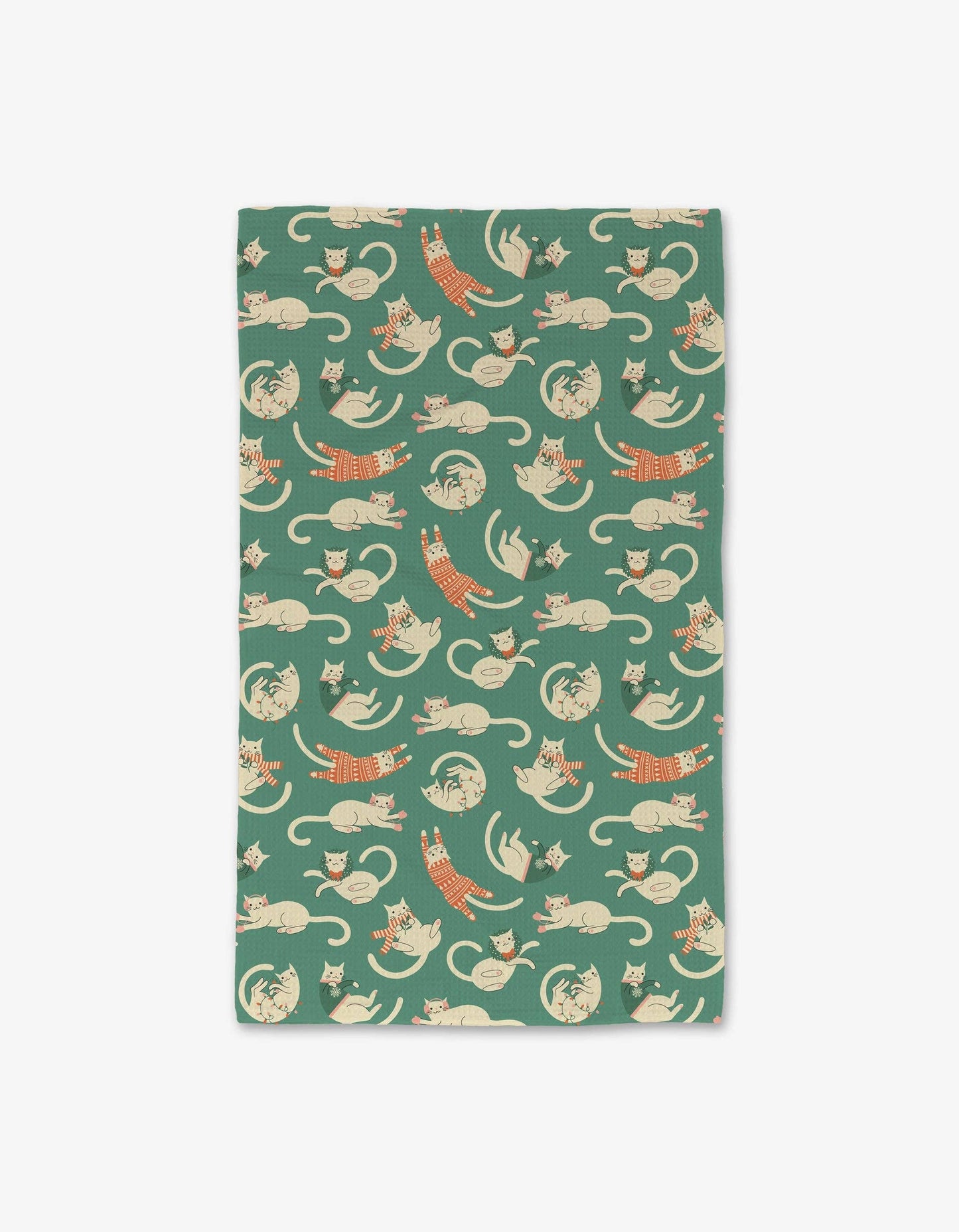 Christmas Cats Luxe Hand Towel