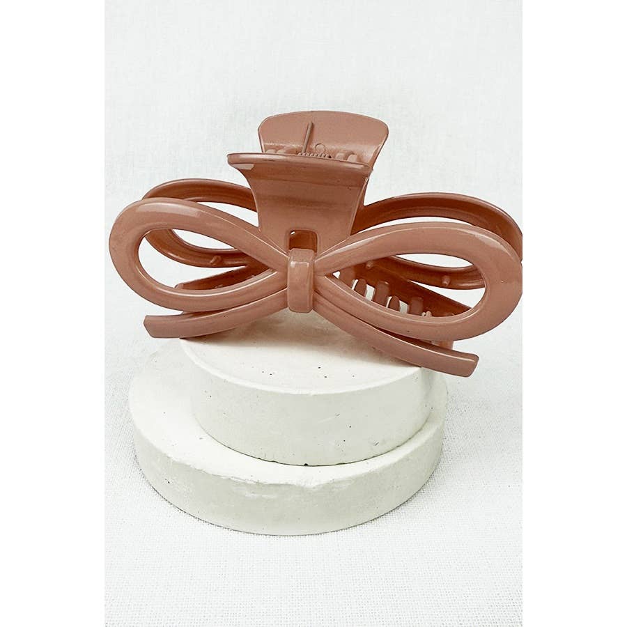 Knotted Bow Hair Claw Clip - Love and Repeat