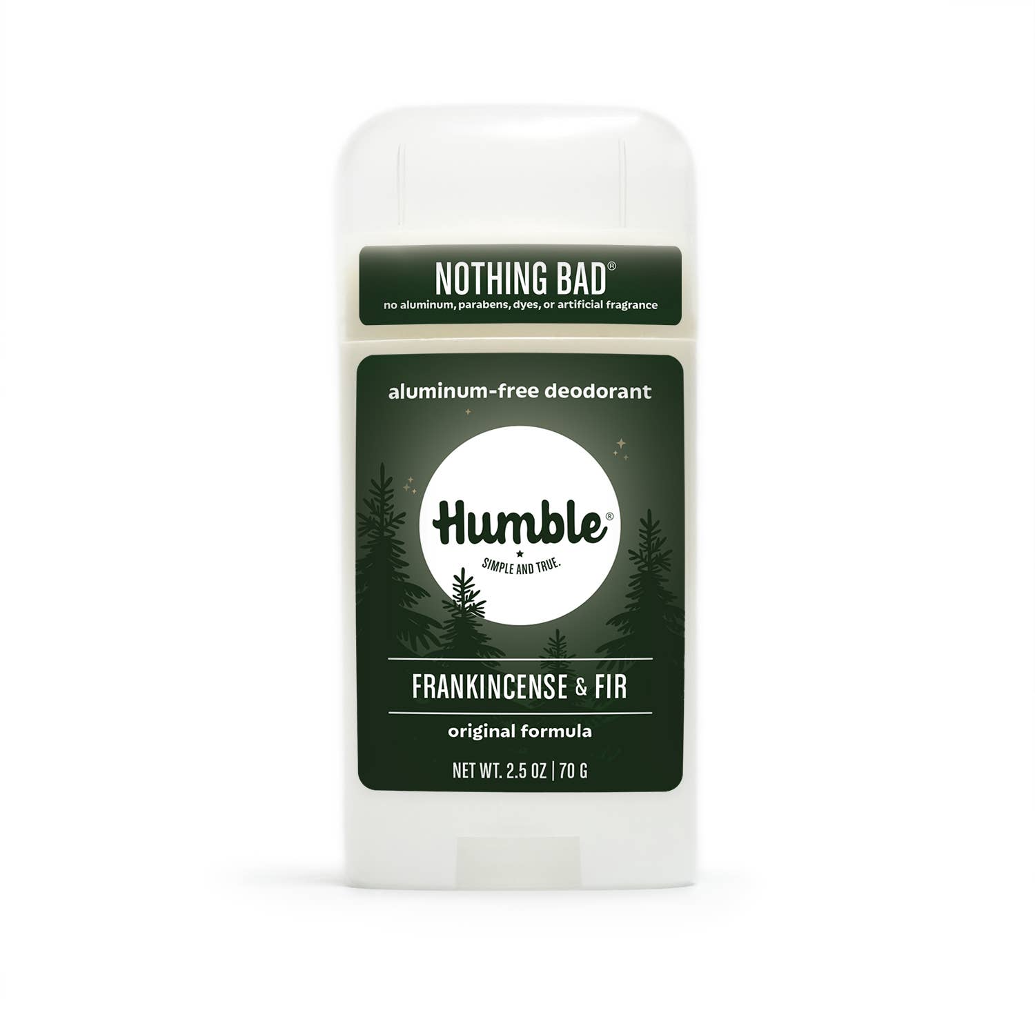 Natural Deodorant - Frankincense & Fir - Humble Brands Inc.