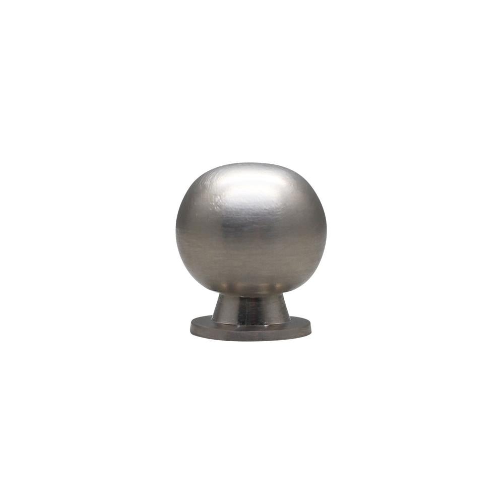 Bouton de commode à boule traditionnel, nickel