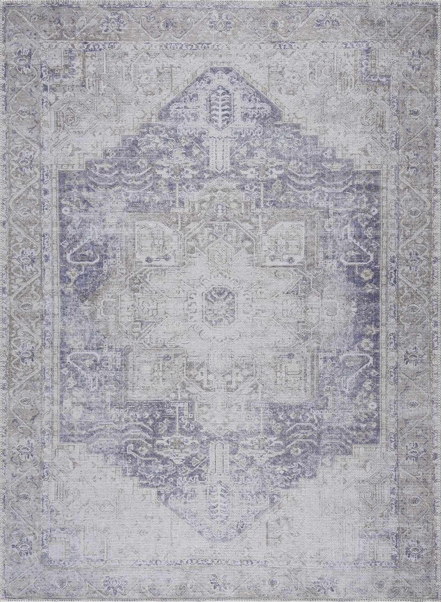 Olive Rosman Washable Area Rug - Clearance - Boutique Rugs