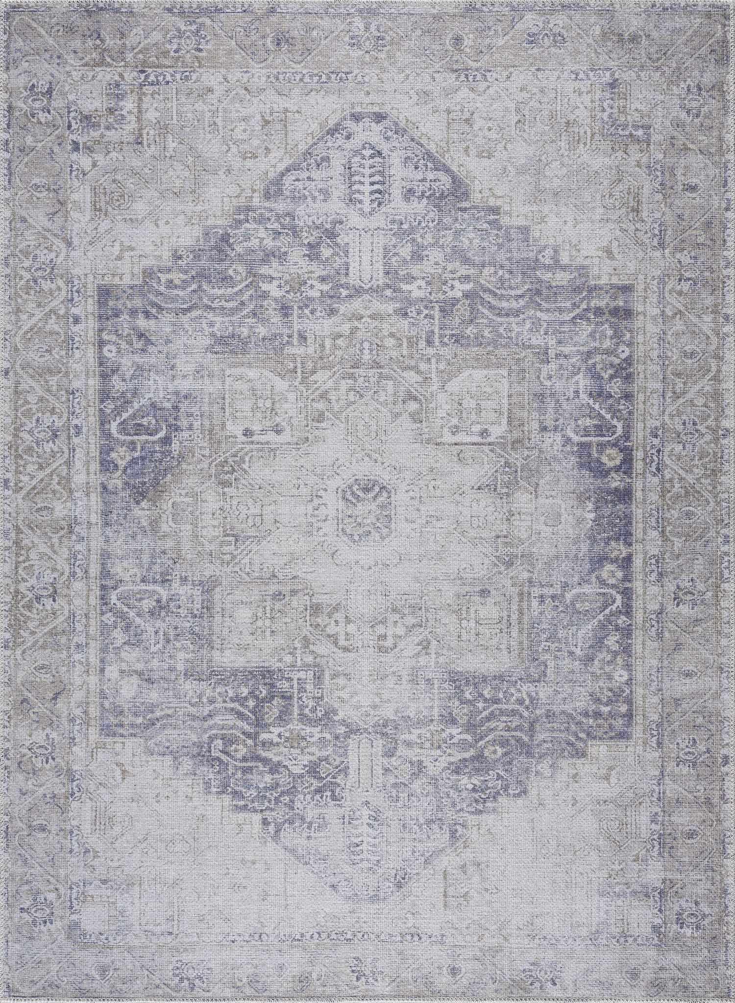 Olive Rosman Washable Area Rug - Clearance - Boutique Rugs