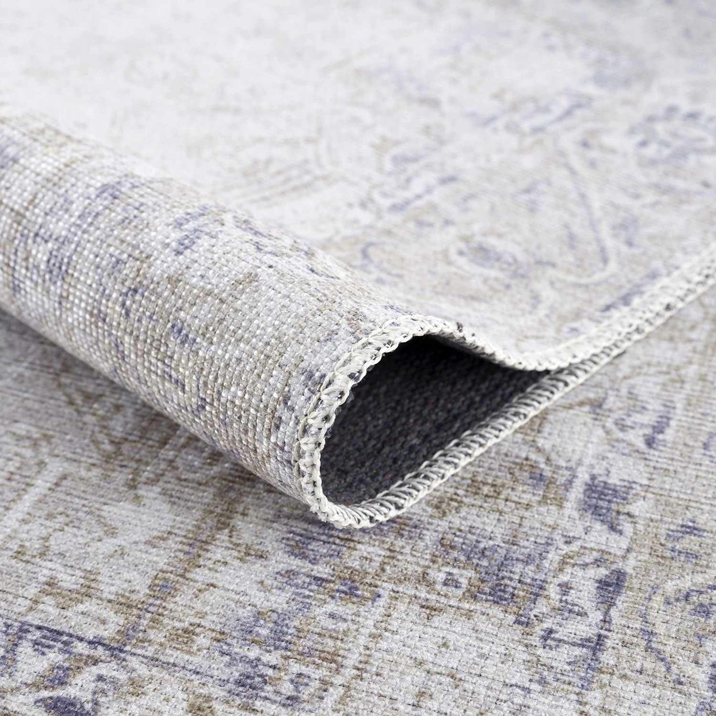 Olive Rosman Washable Area Rug - Clearance - Boutique Rugs