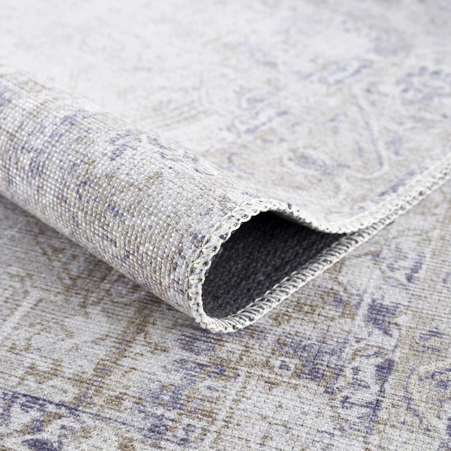 Olive Rosman Washable Area Rug - Clearance - Boutique Rugs