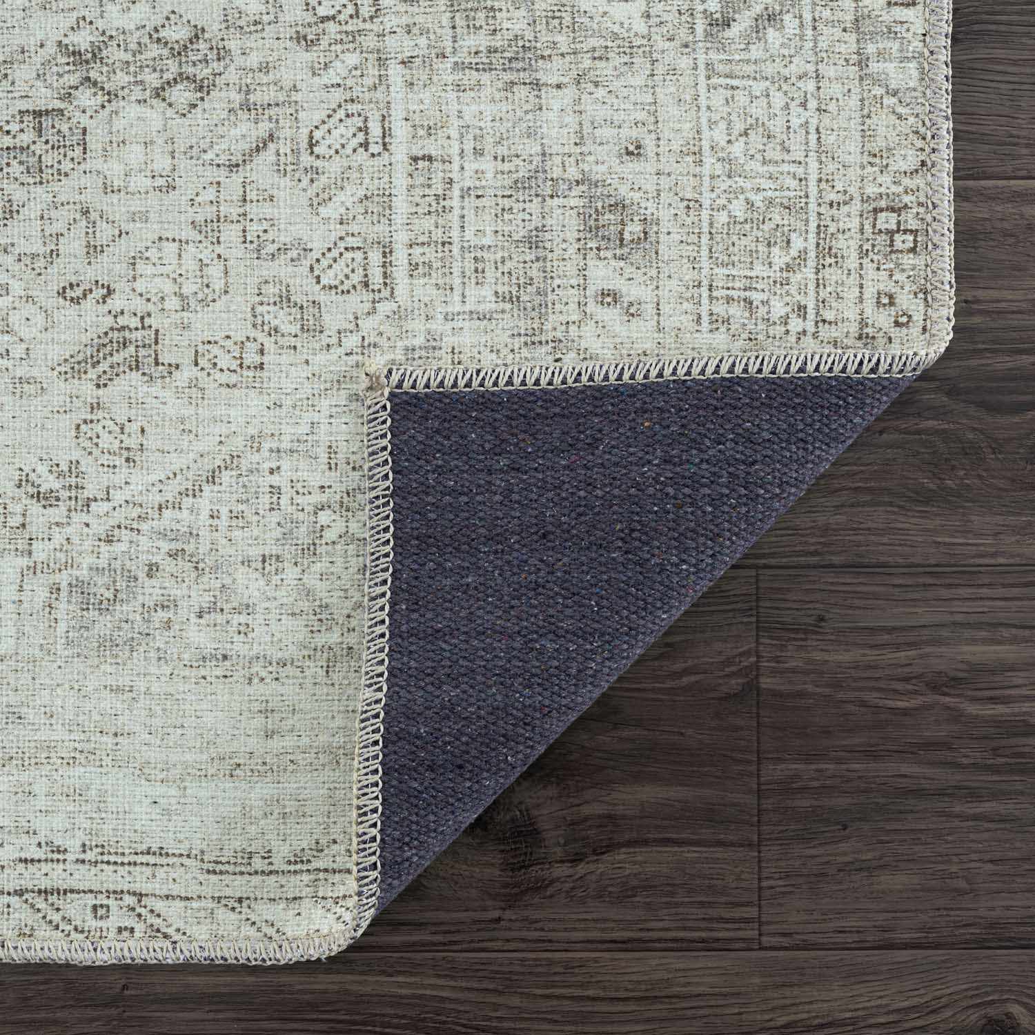 Barny Cream & Sage Washable Rug - Boutique Rugs