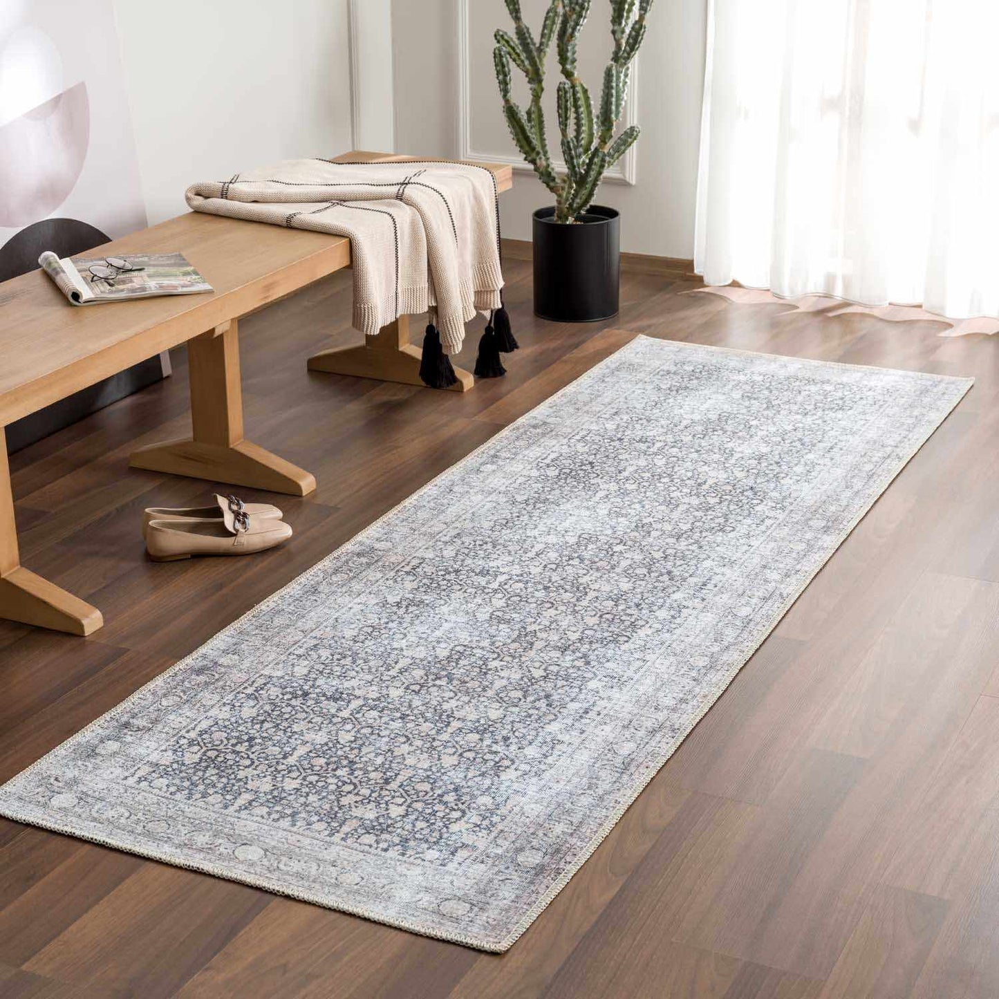 Hedda Washable Area Rug - Boutique Rugs