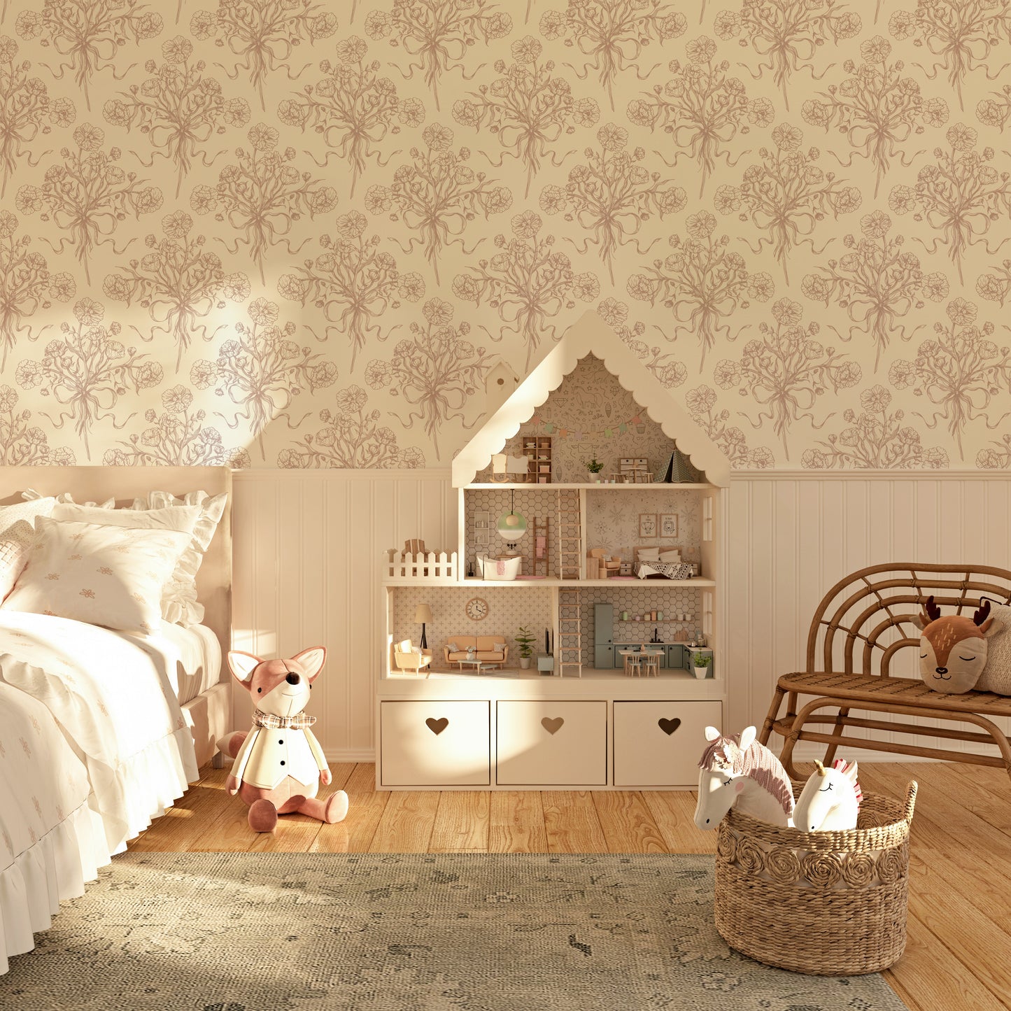 Adeline Wallpaper by Ali Anni - Loomwell Home Goods