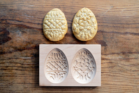 Double Decorative Egg Cooking Mold - Amy Howard At Home
