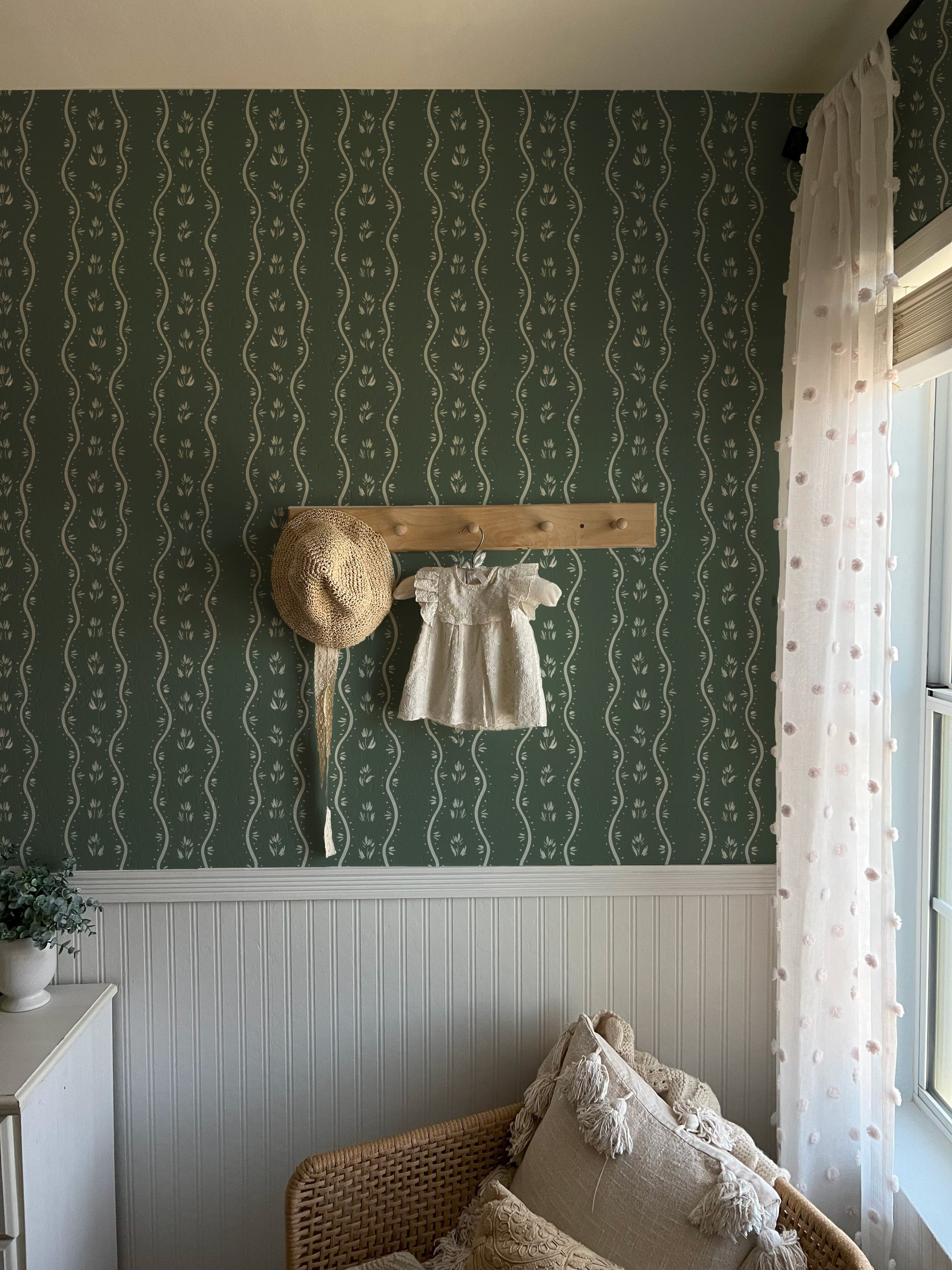 Annabelle Cottage Wallpaper by Melissa Johnson - Loomwell Home Goods