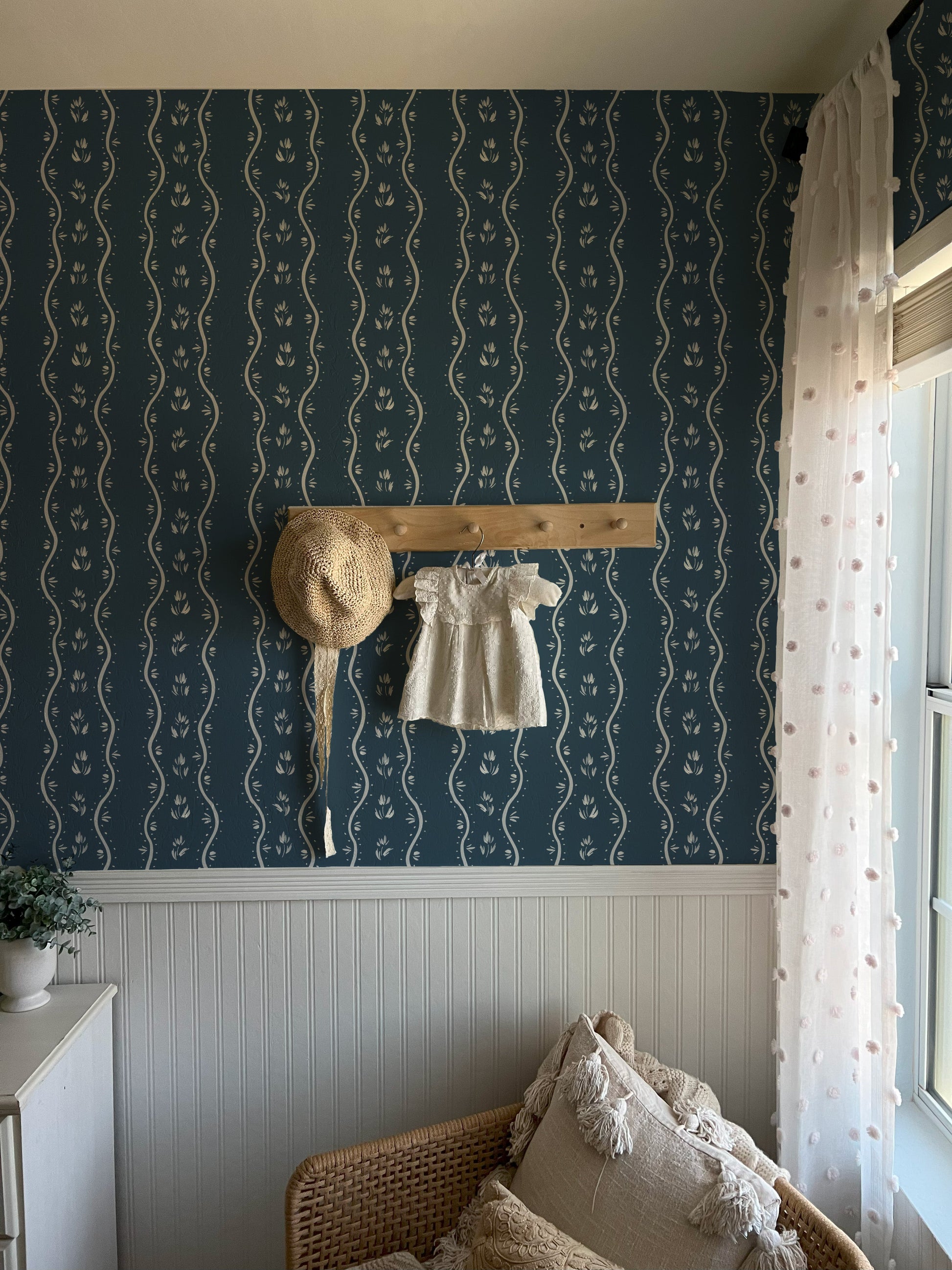 Annabelle Cottage Wallpaper by Melissa Johnson - Loomwell Home Goods