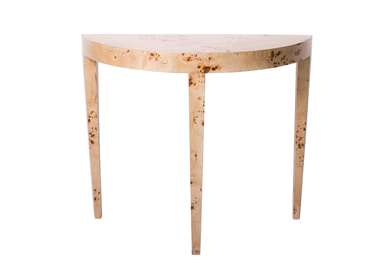 Chloe Burl Demilune Table - Ave Home