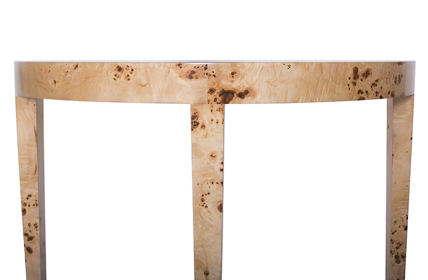 Table demi-lune Chloe Burl 