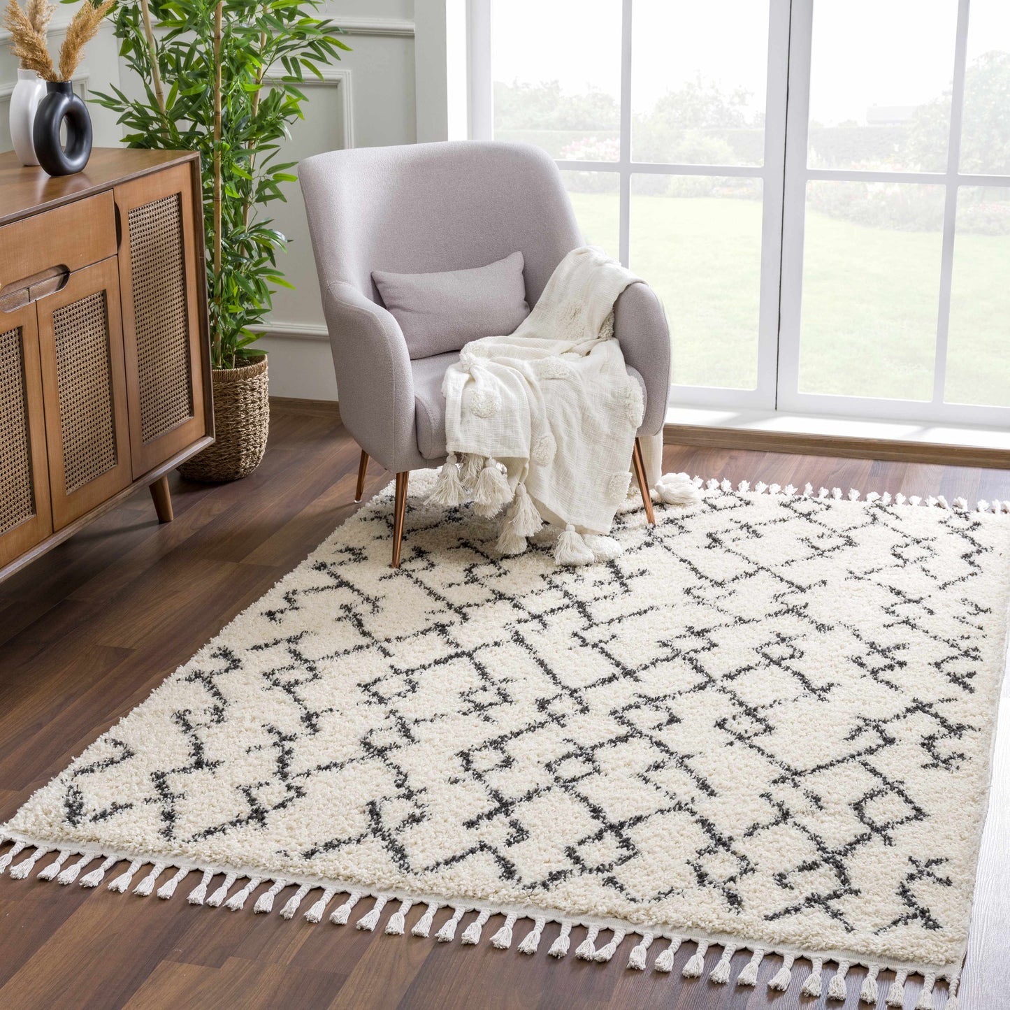Pahala Barber Shag Rug - Boutique Rugs