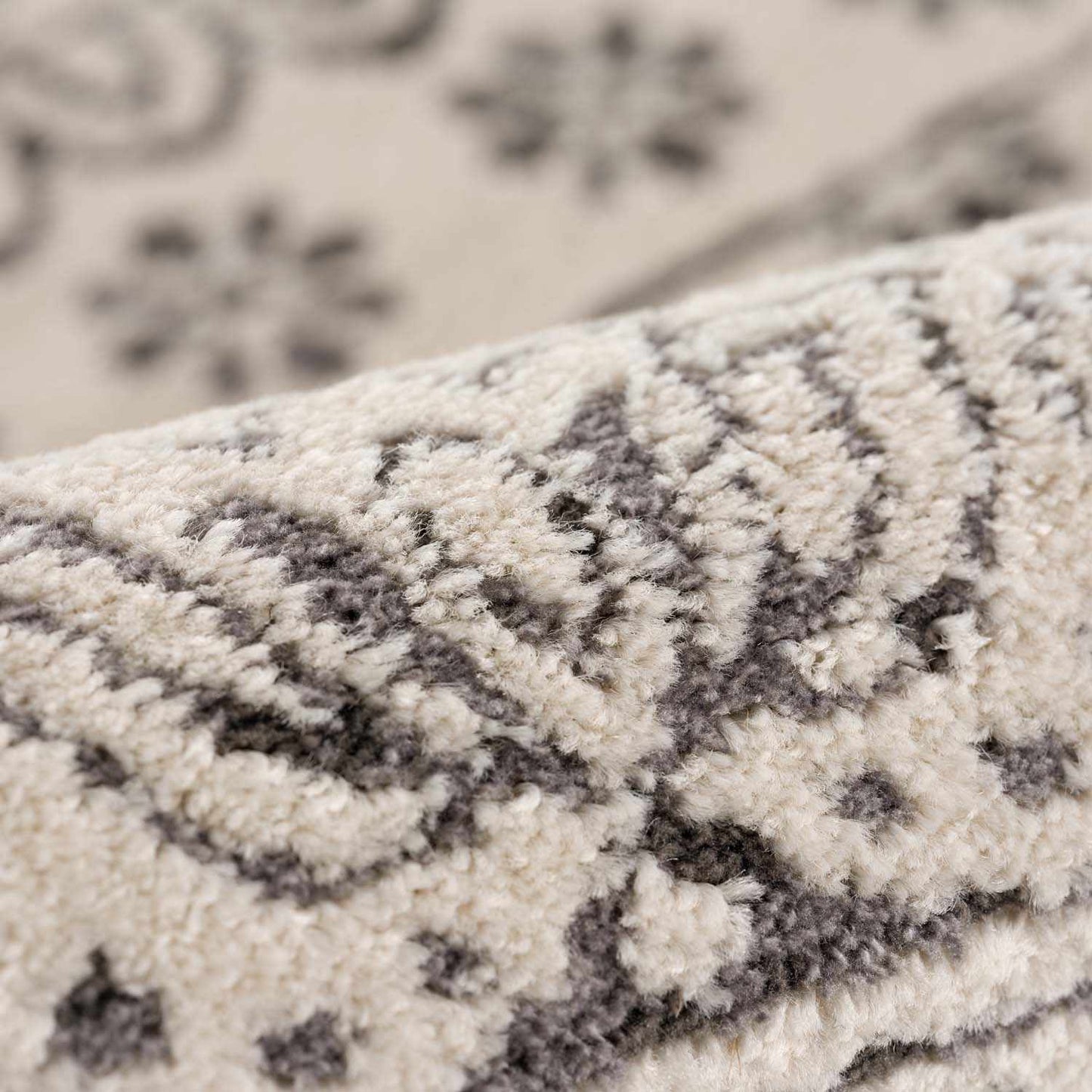 Warroad Black&White All Over Pattern Rug - Boutique Rugs