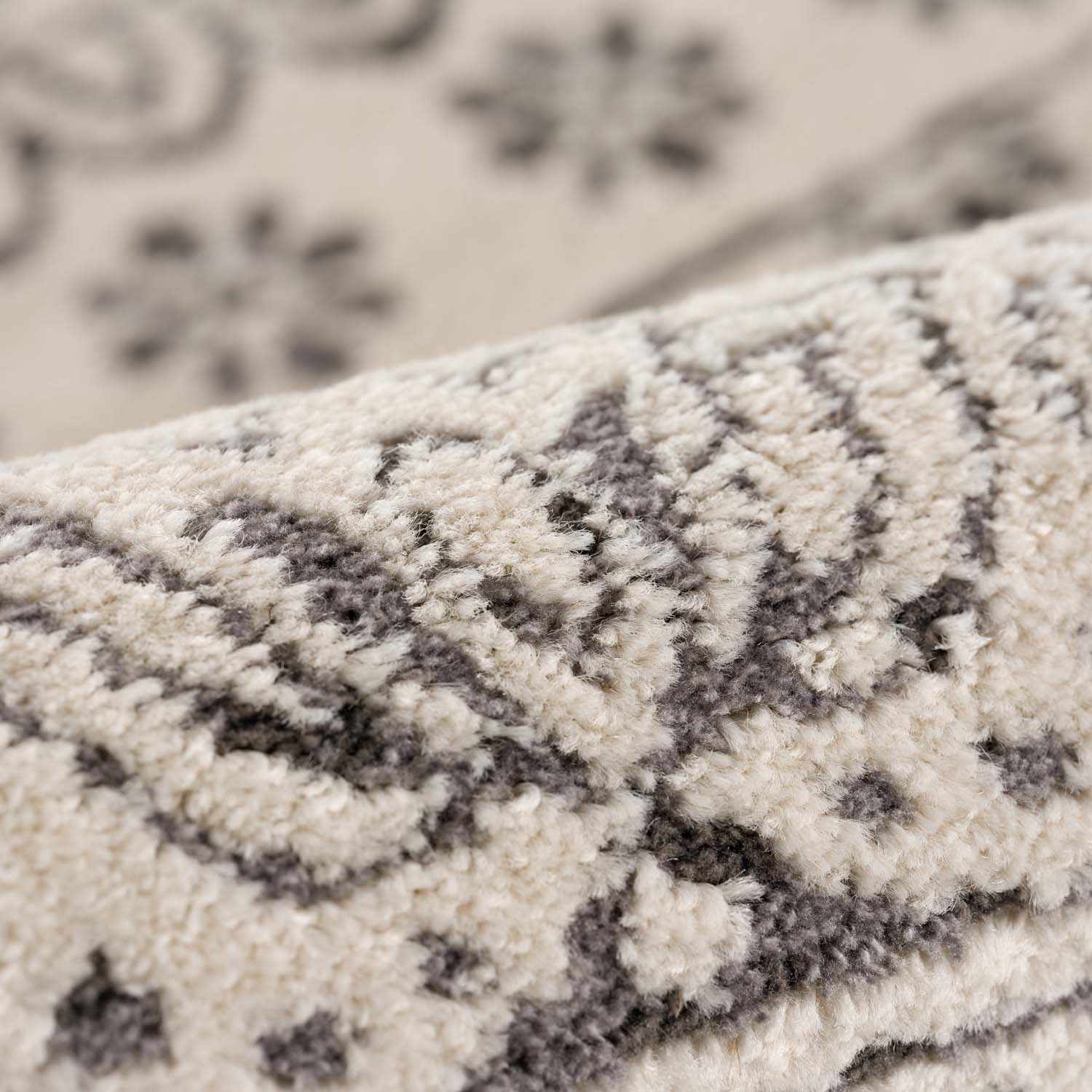 Warroad Black&White All Over Pattern Rug - Boutique Rugs