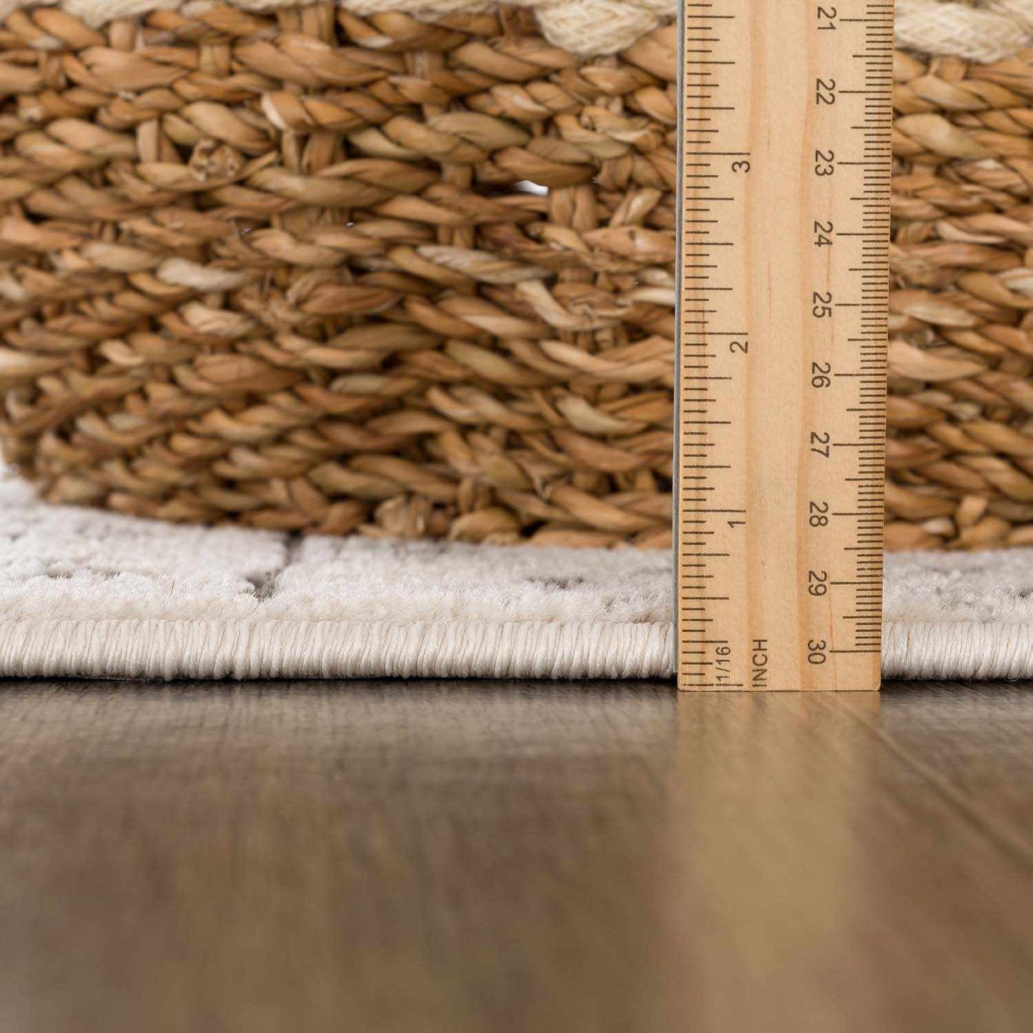 Warroad Black&White All Over Pattern Rug - Boutique Rugs