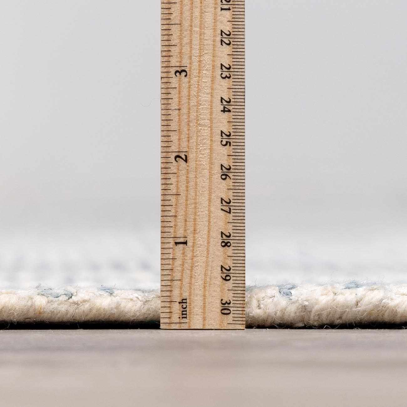 Slate Blue Hand Tufted Wool Blend Rug - Boutique Rugs