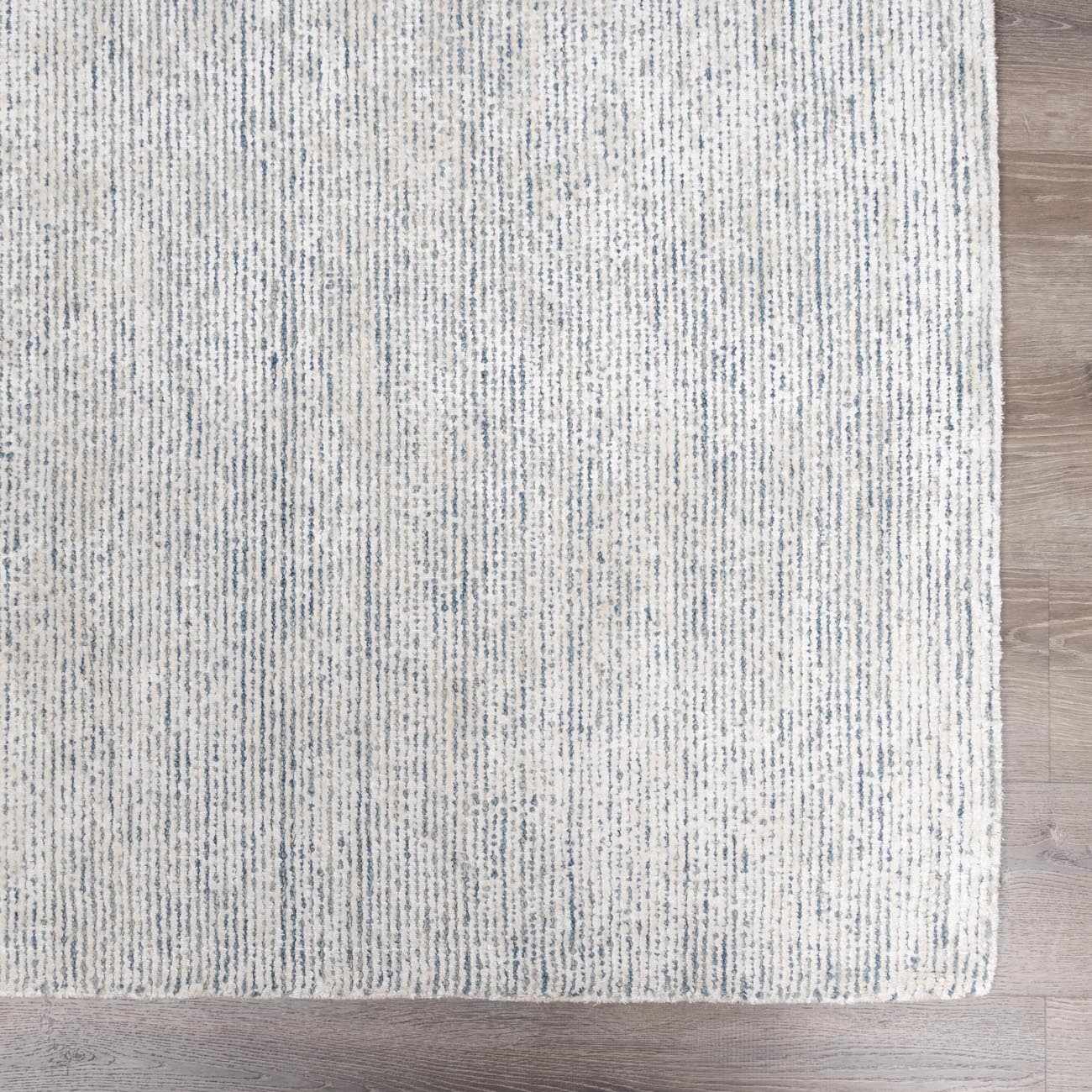 Slate Blue Hand Tufted Wool Blend Rug - Boutique Rugs