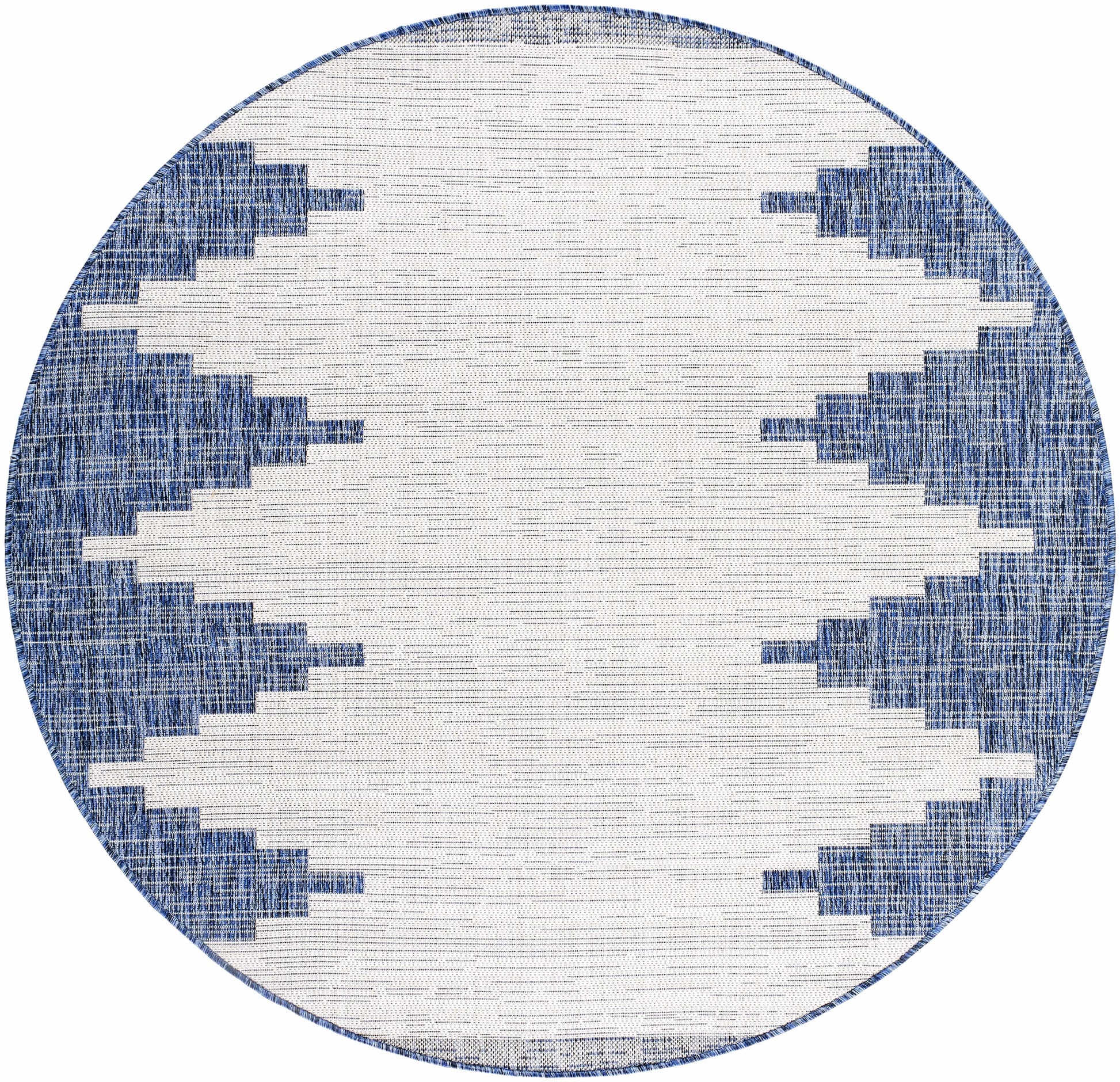 Djugun Navy Indoor & Outdoor Rug - Boutique Rugs