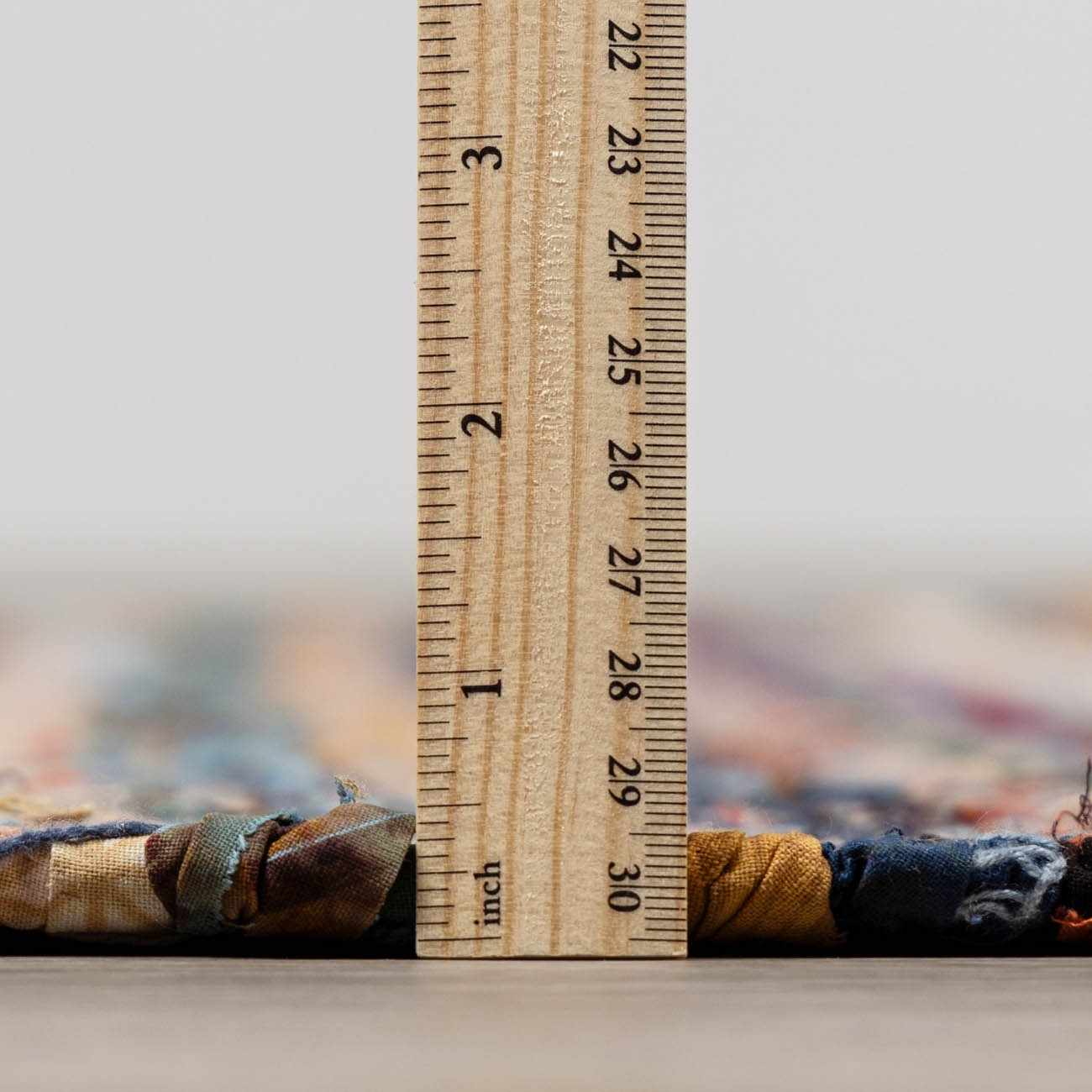 Multicolor Stripe Cotton Area Rug - Boutique Rugs