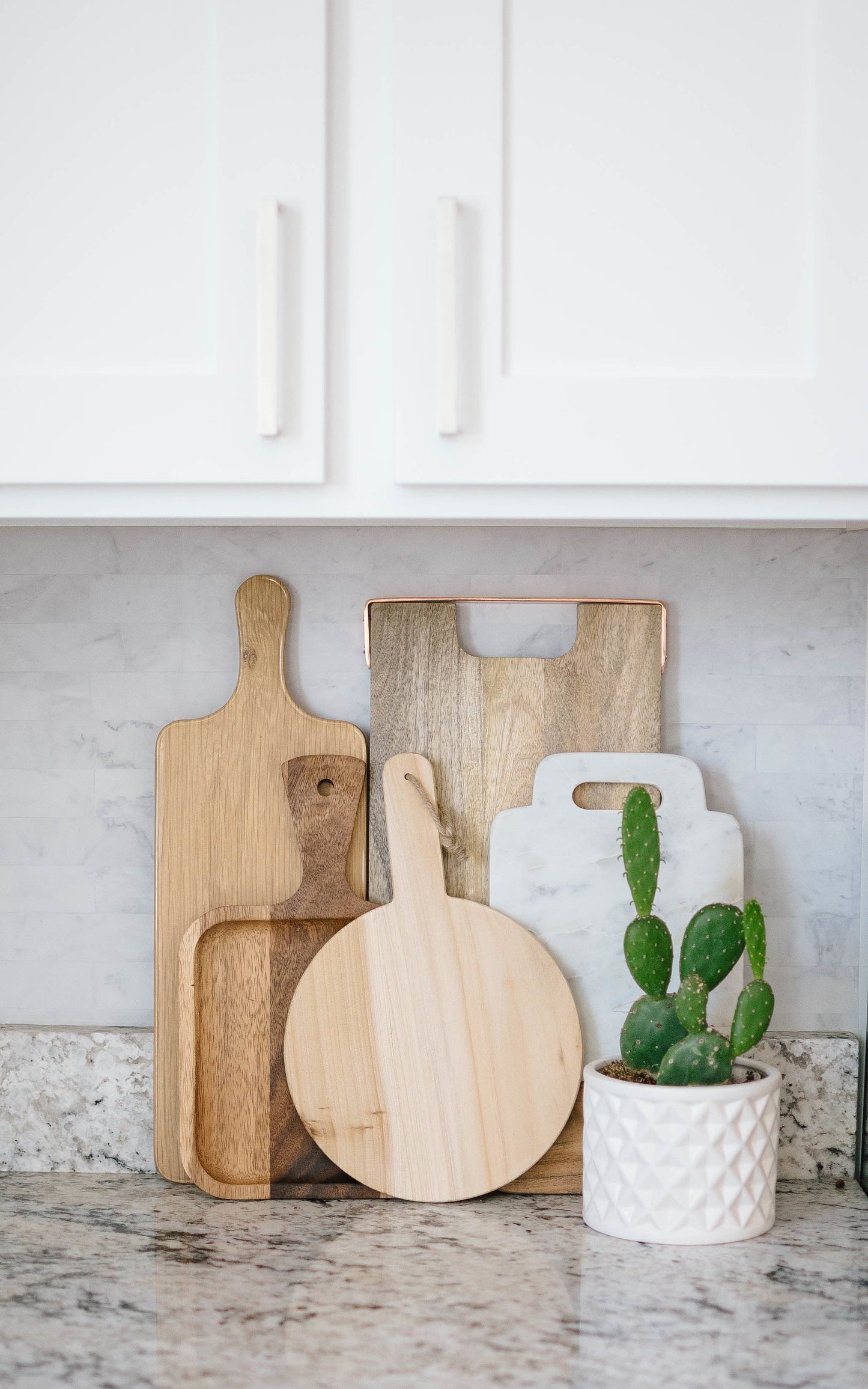 Marble Tile Backsplash