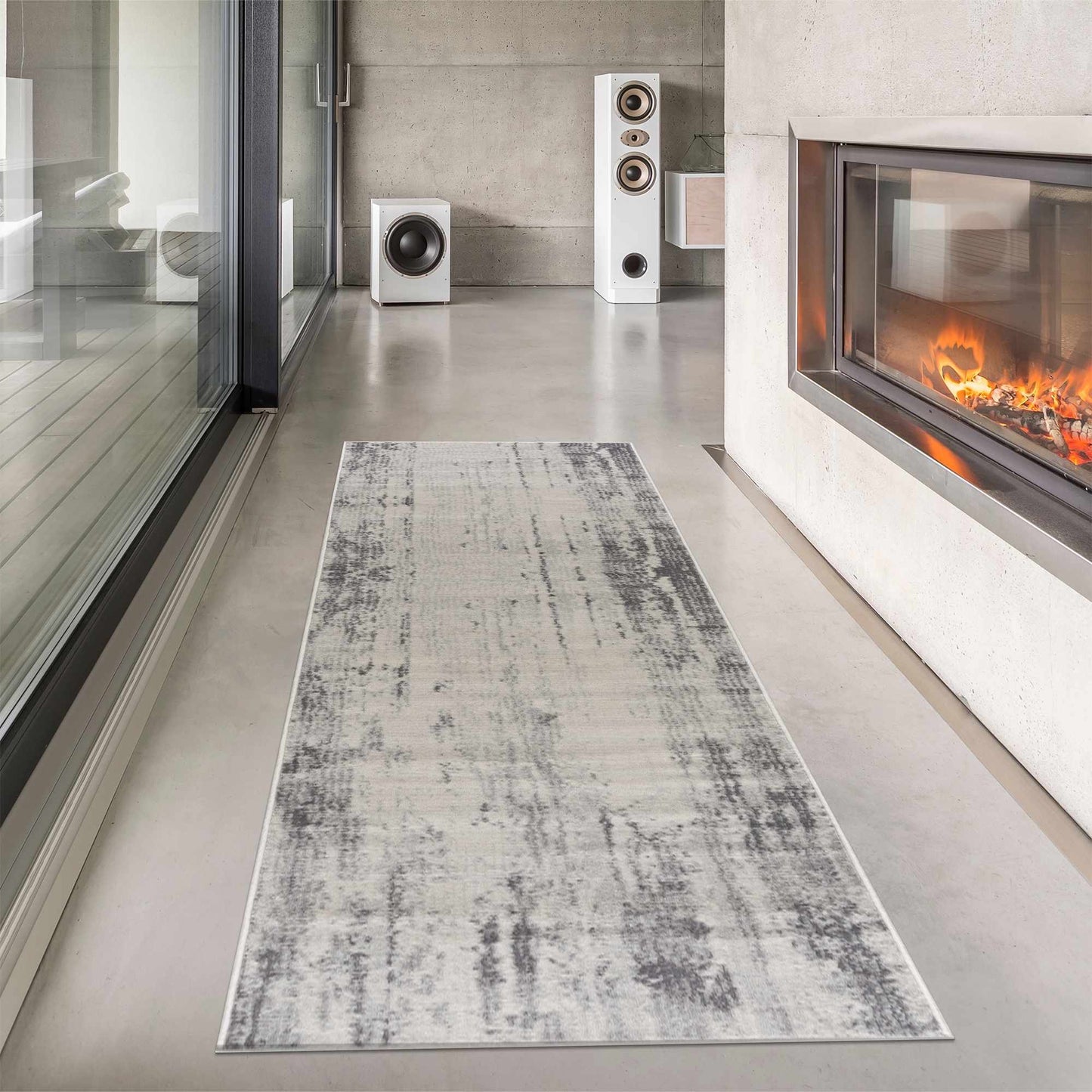 Tapis TGS2320 Smoky White &amp; Gray - Édition limitée