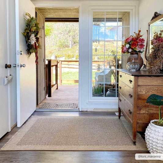 Bast Indoor & Outdoor Rug - 3’11’’ x 5’7’’ Rectangle - Boutique Rugs