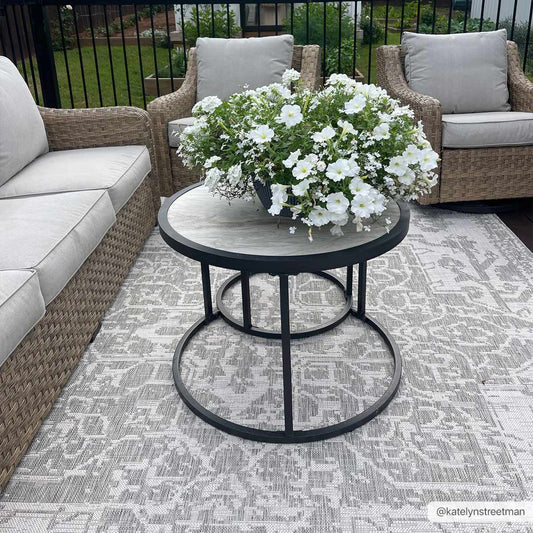 Beige Kilmacolm Outdoor Rug - Boutique Rugs