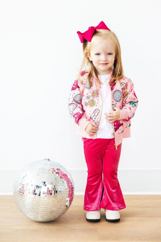 Boots & Bling Satin Jacket - Mila & Rose ®