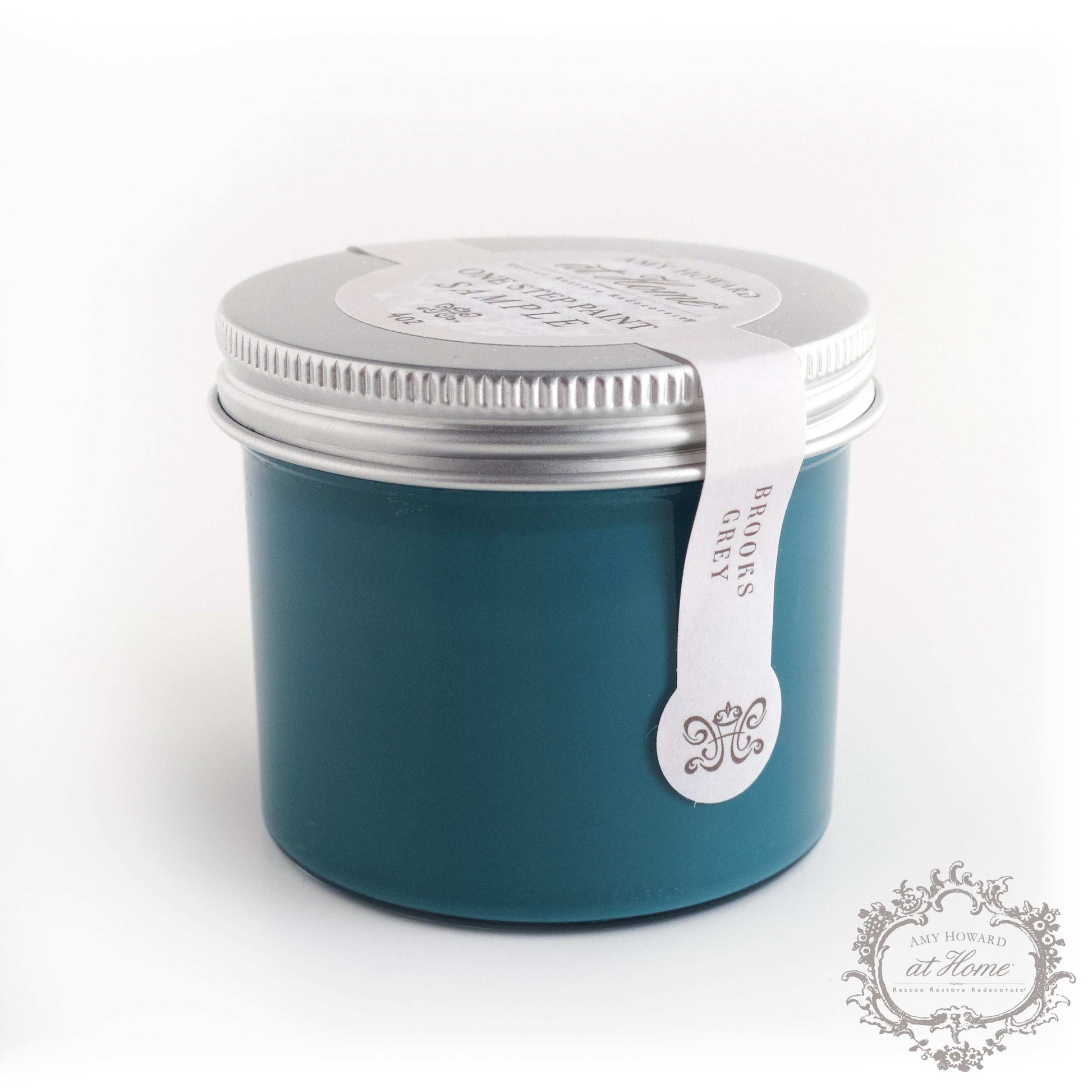 Brooks Grey - One Step Paint - 4oz Sample - Amy Howard At Home