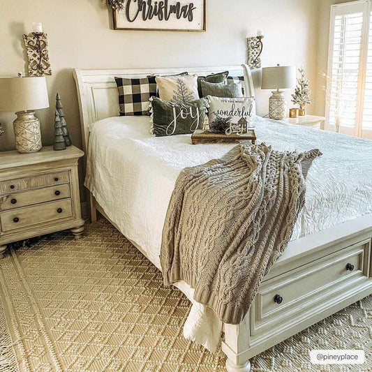 Brothers Beige Wool&Cotton Rug - Boutique Rugs