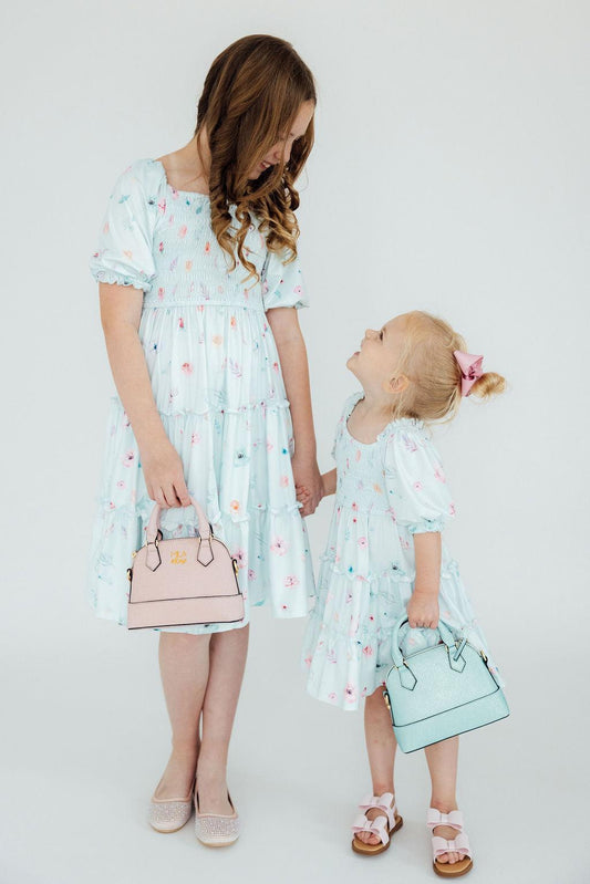 Butterfly Ballet Smocked Ruffle Dress - Mila & Rose ®