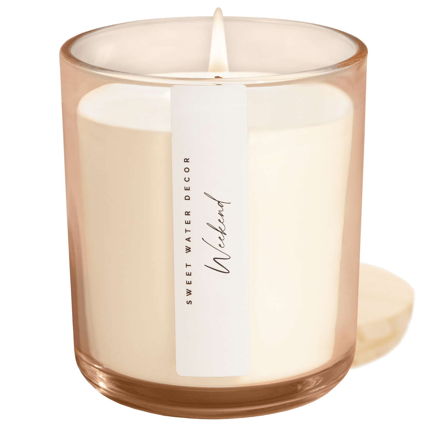 Weekend Soy Candle - Tinted Glass Jar - 12 oz