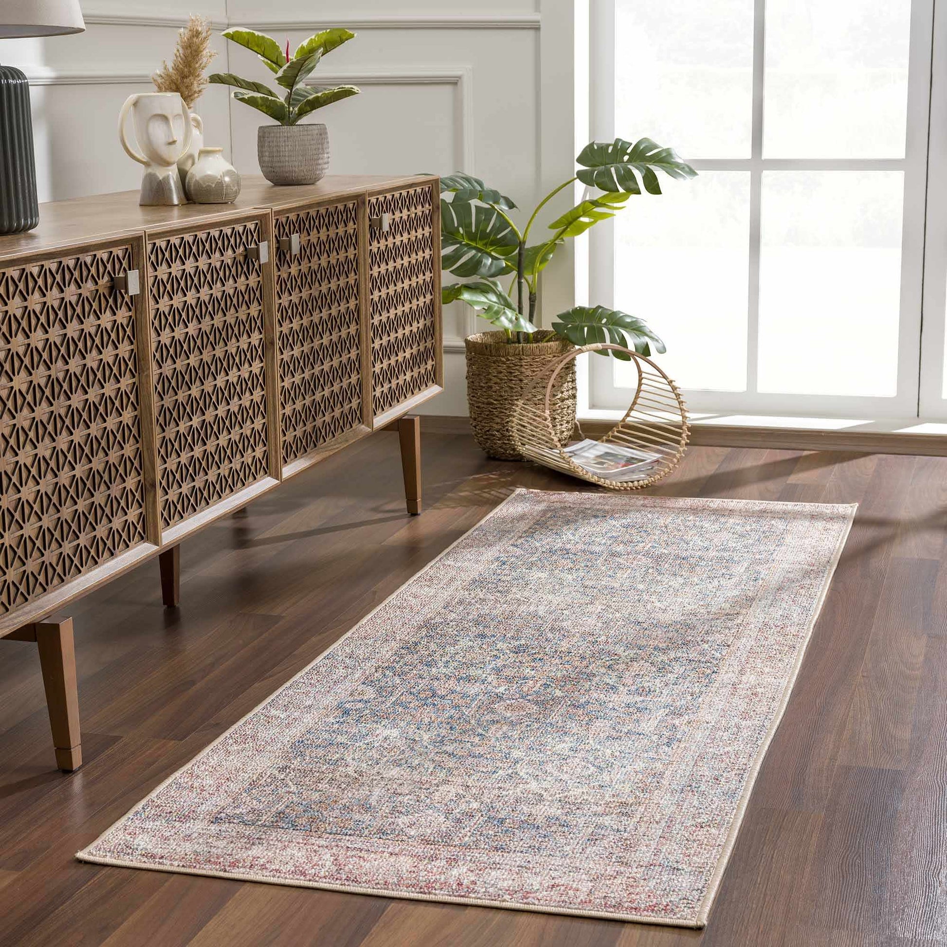 Avel Washable Area Rug - 2’7’’ x 7’3’’ Runner - Boutique Rugs