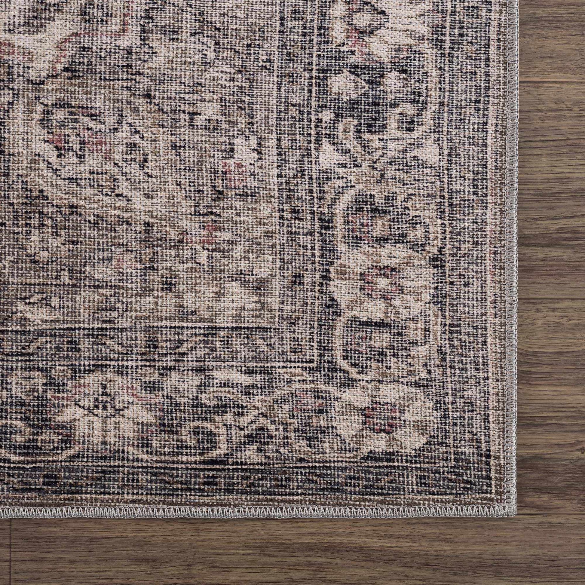Dusty Sage Washable Persian Rug - Boutique Rugs