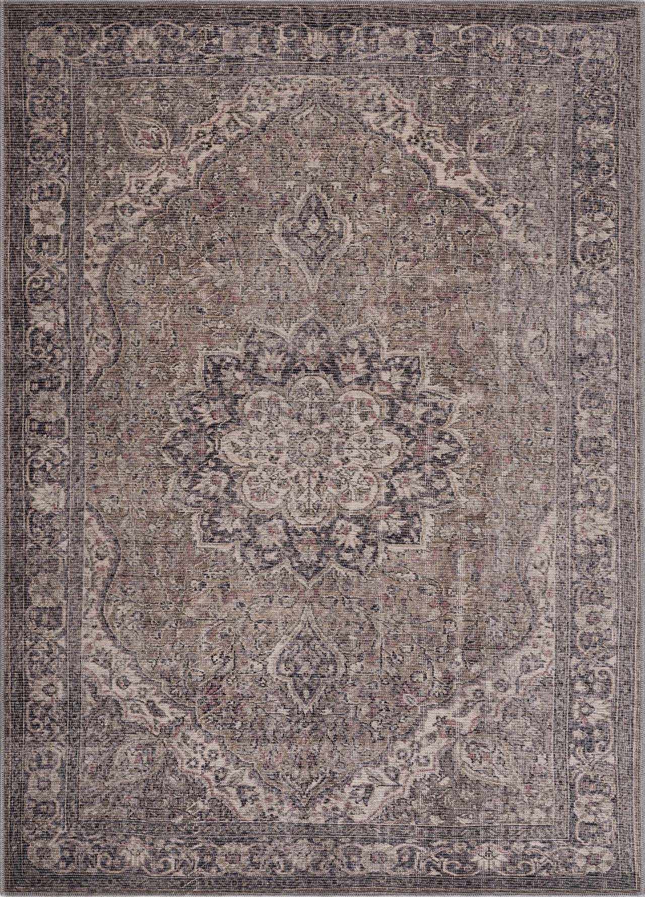 Dusty Sage Washable Persian Rug - Boutique Rugs