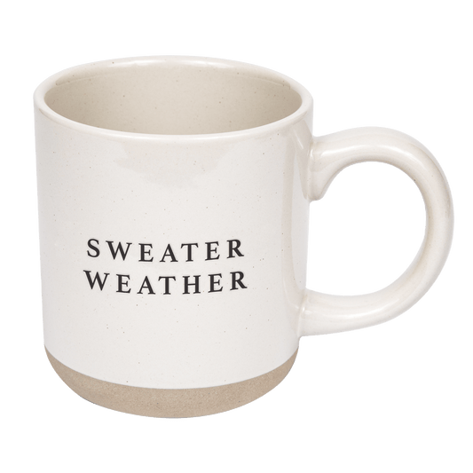 Taza de café de cerámica Sweater Weather