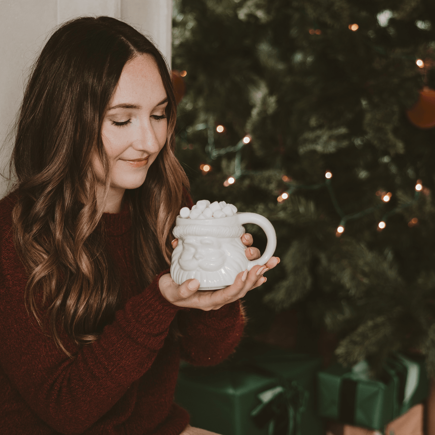 Santa 15oz. Figurine Coffee Mug