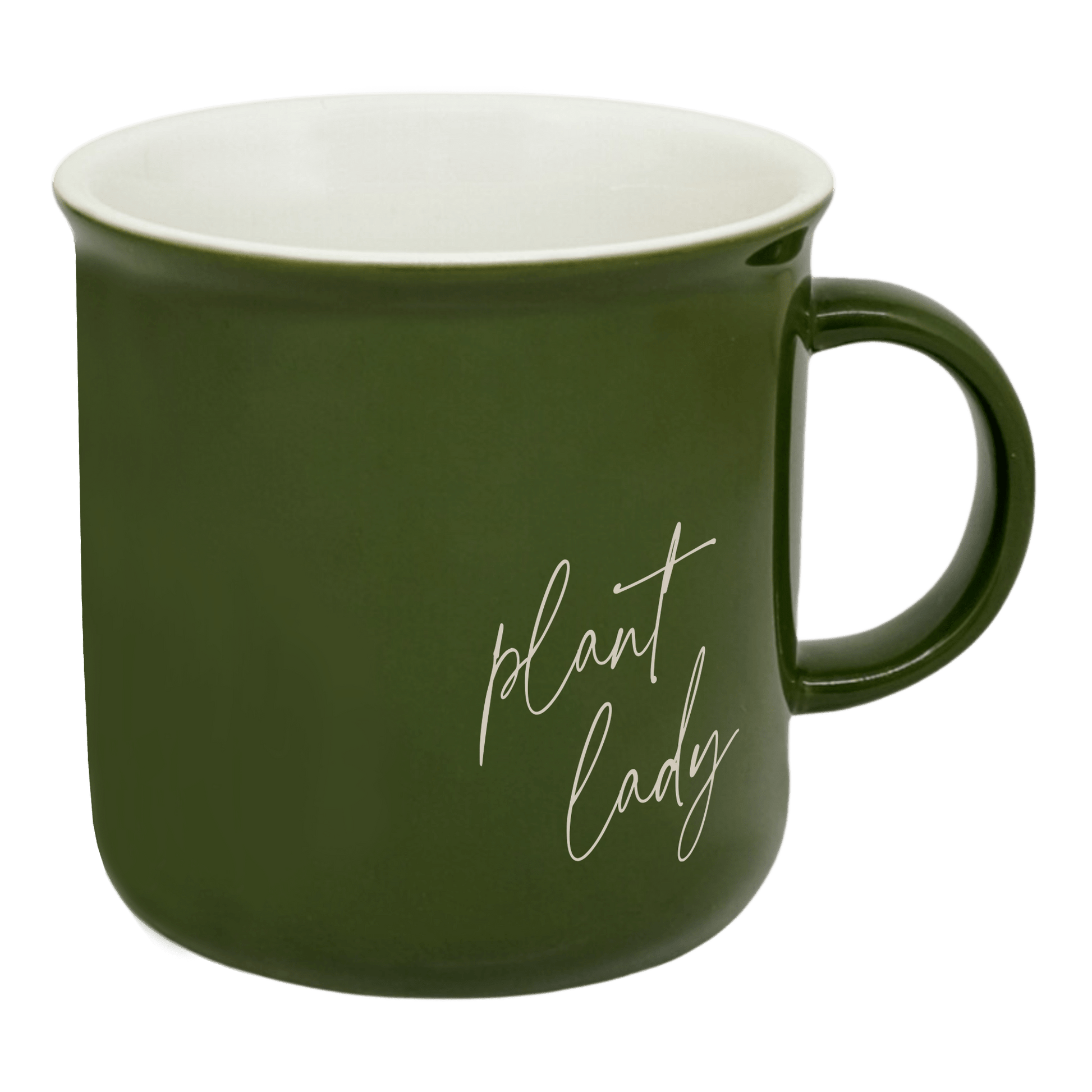 Plant Lady 11oz. Green Coffee Mug - Sweet Water Decor