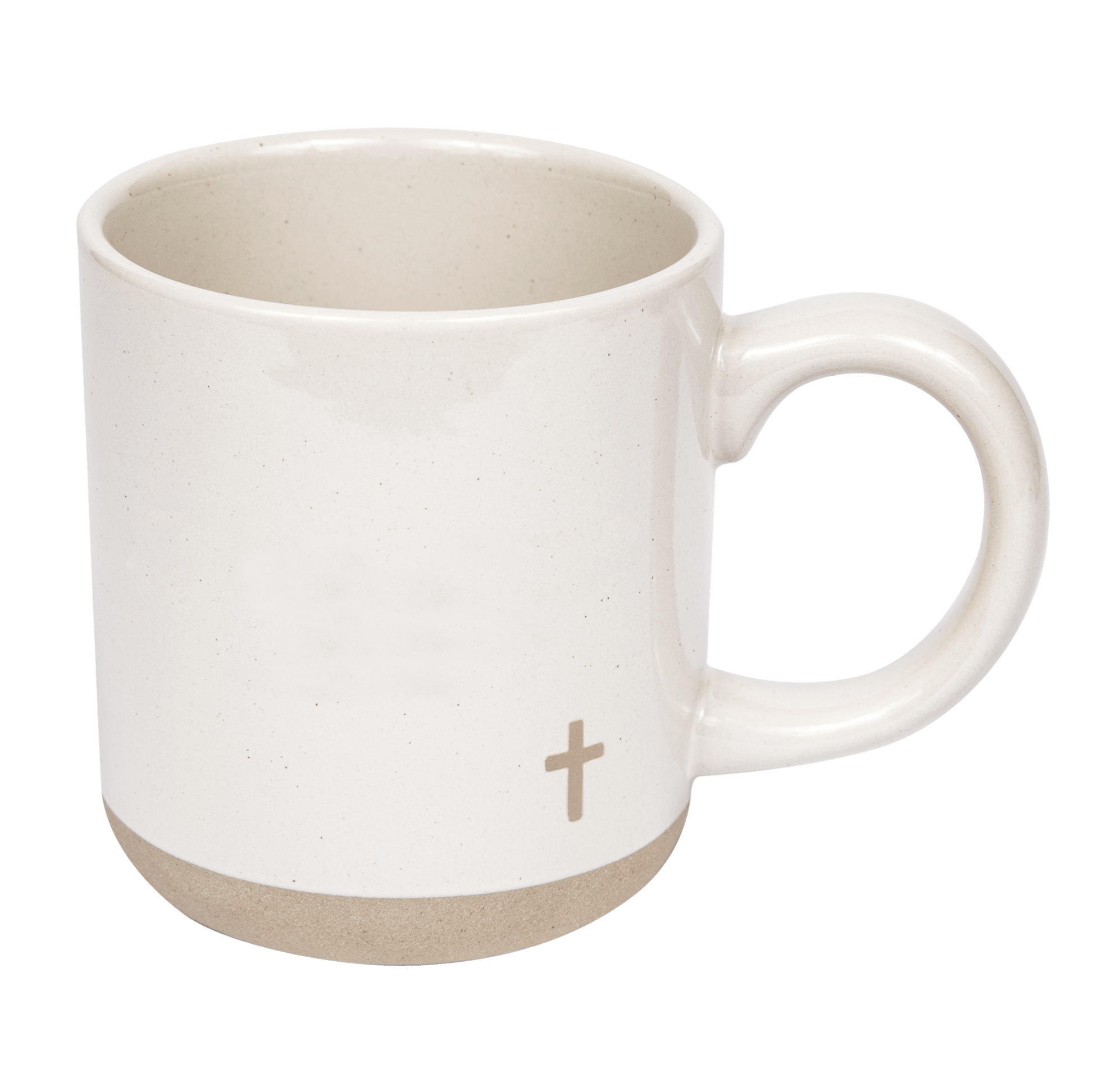 Cross 14oz. Stoneware Coffee Mug - Sweet Water Decor