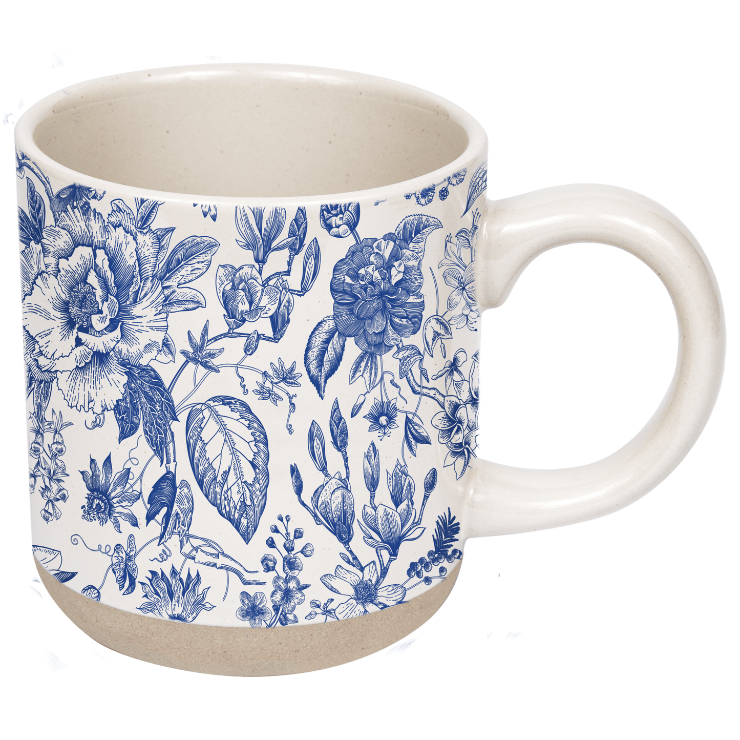 Blue Delft 14oz. Stoneware Coffee Mug - Sweet Water Decor