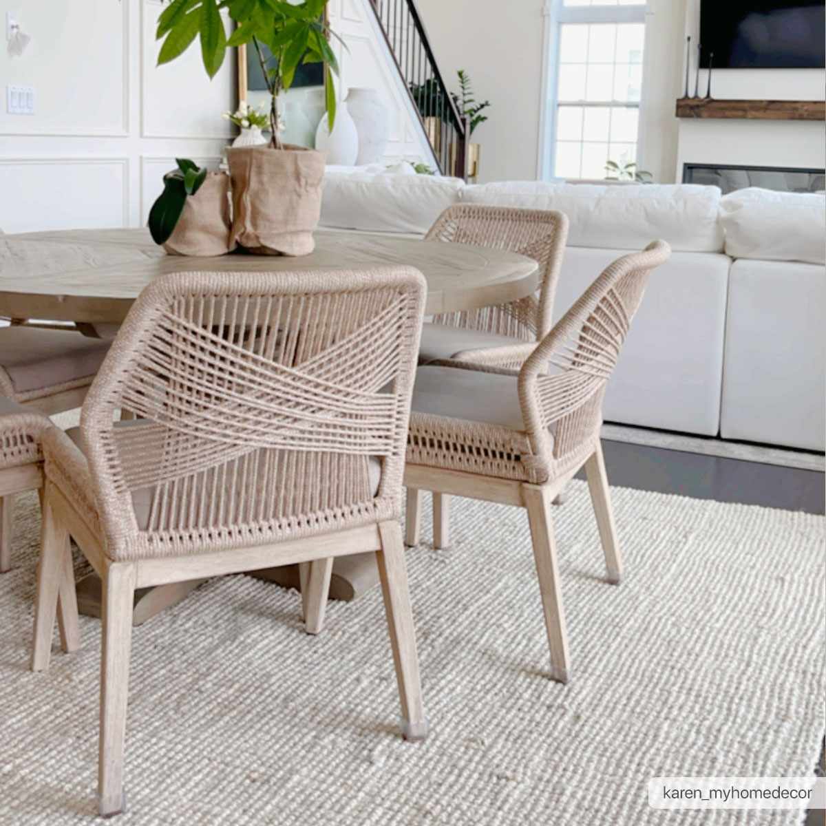 Calla Jute Beige Area Rug - Surya x Becki Owens