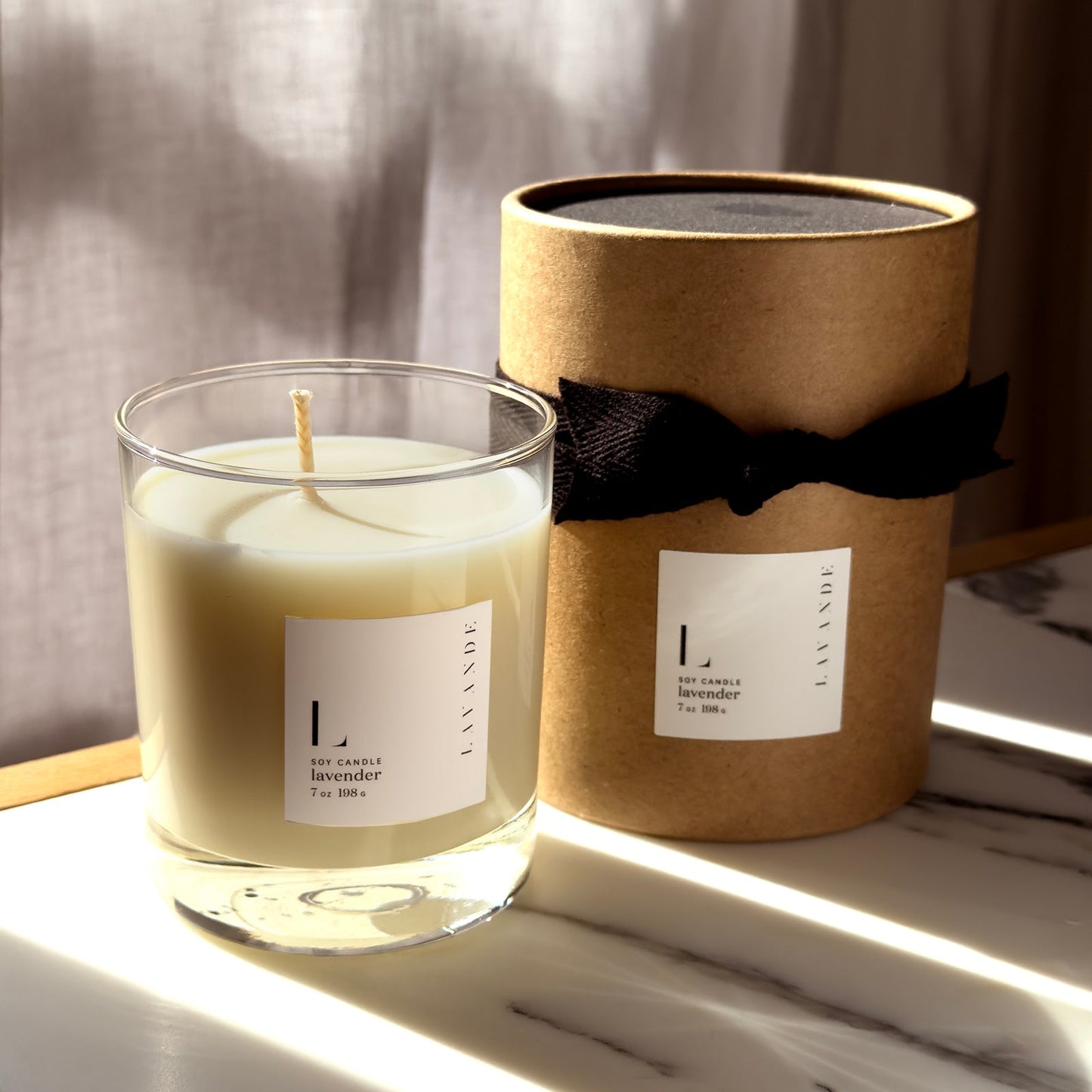 Lavender & Orange Soy Candle