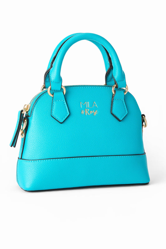 Caribbean Blue Girl’s Crossbody Purse - Mila & Rose ®