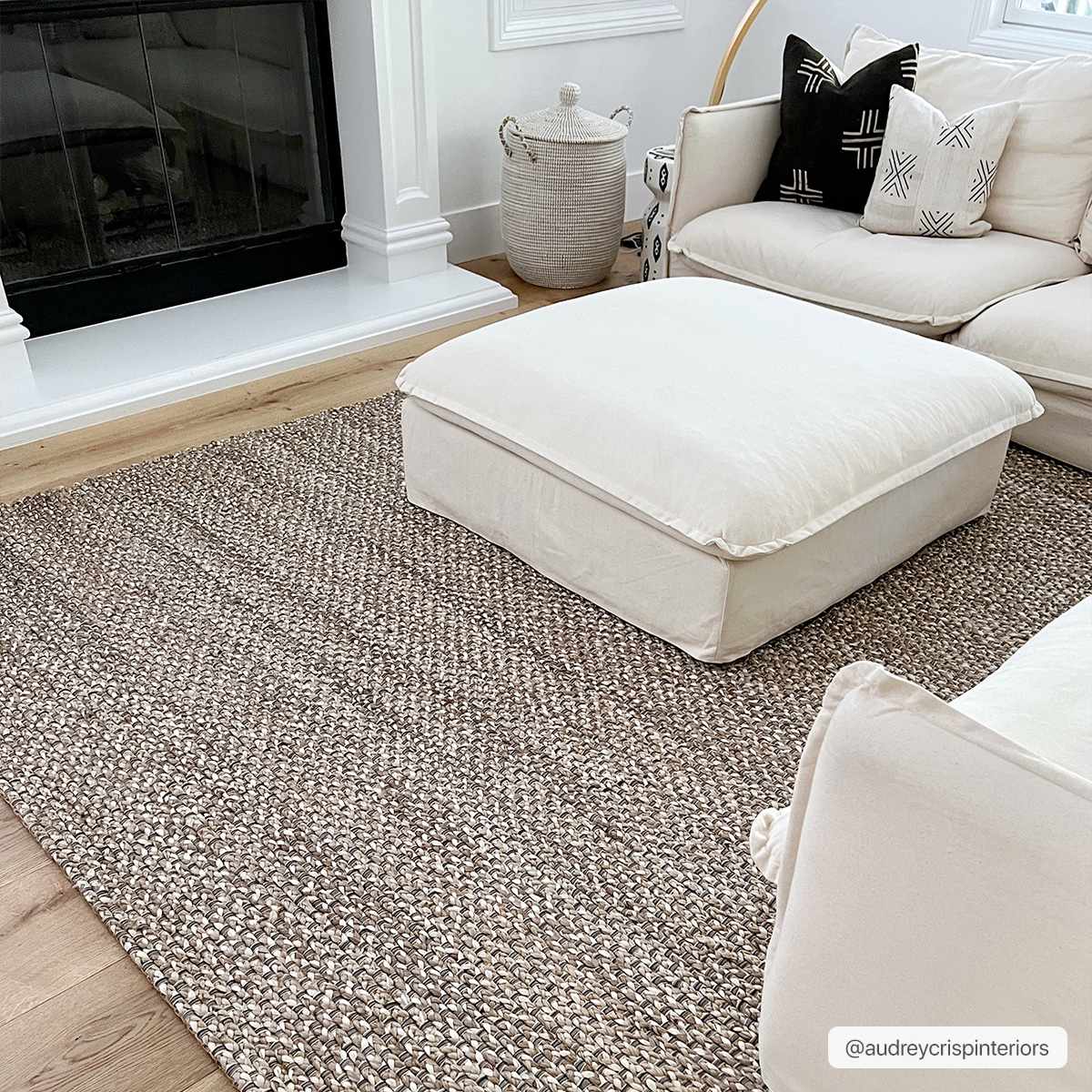 Caspar Hand Woven Natural Jute Rug - Boutique Rugs