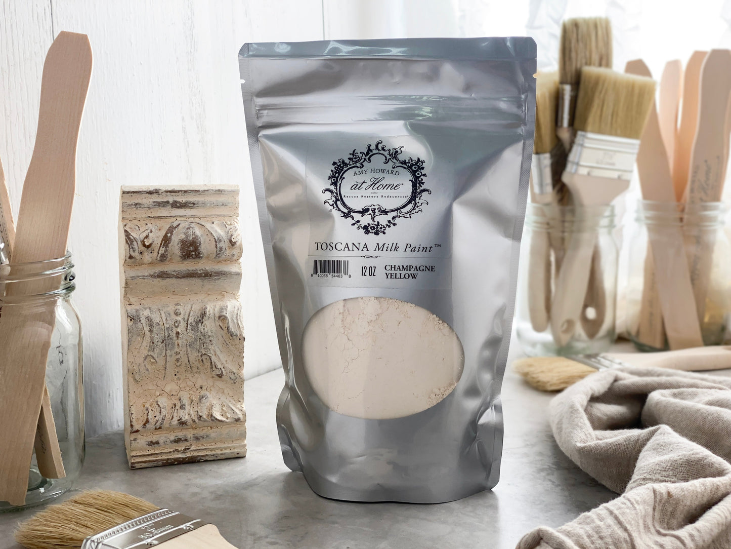 Toscana Milk Paint - Champagne Yellow - Amy Howard At Home