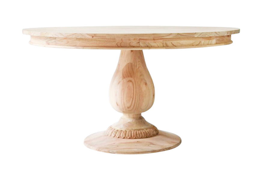 Mesa de pedestal Charlotte de 55" 