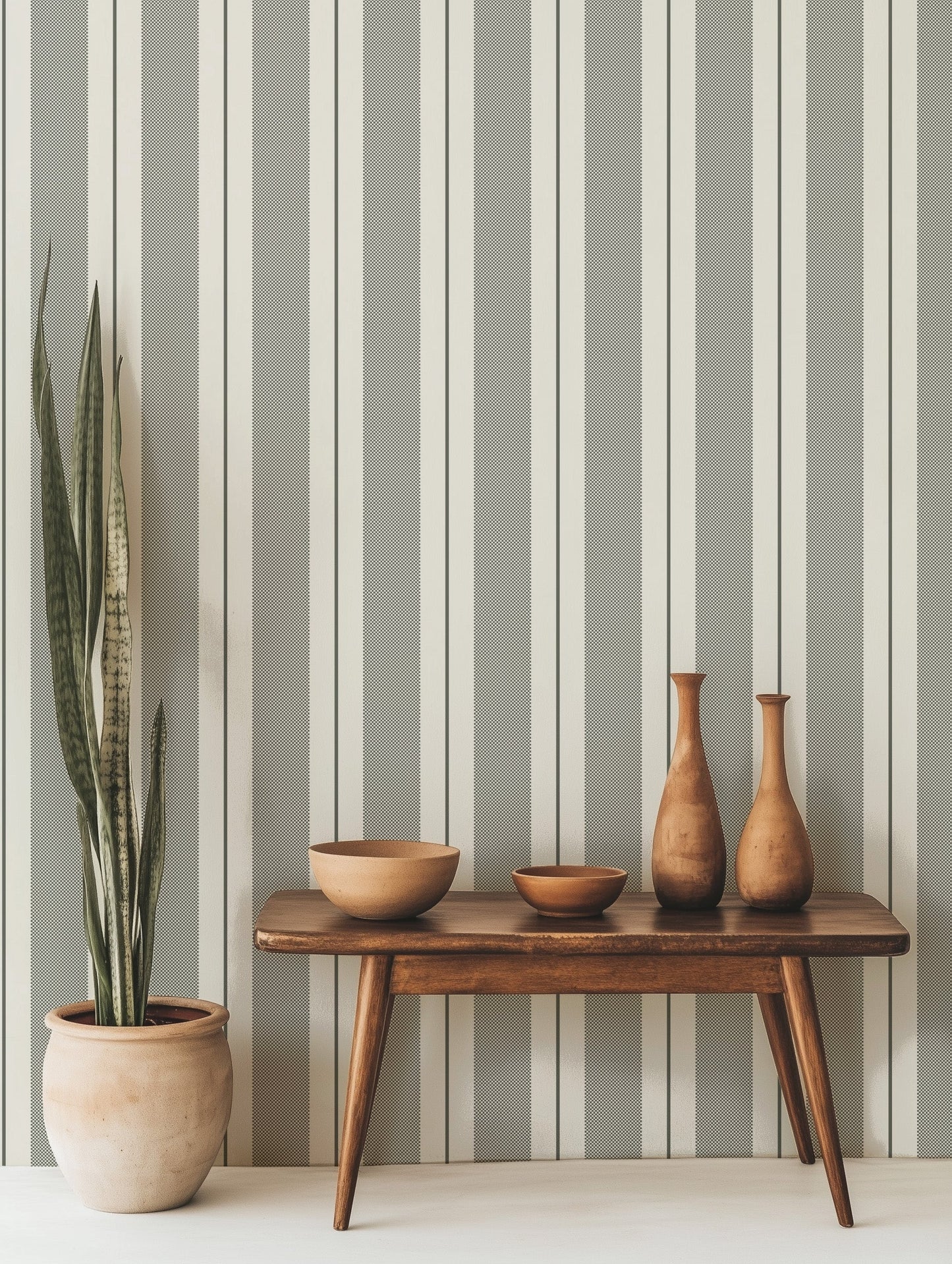 Remington Bold Stripe Wallpaper by Hufton Studio - Loomwell Home Goods